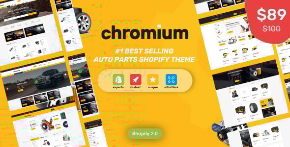 Chromium — Auto Parts Shop Shopify Theme Chromium — Auto Parts Shop Shopify Theme