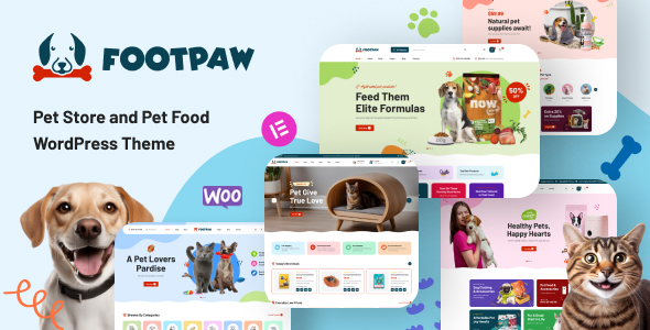 FootPaw - Pet Store WordPress Theme - WooCommerce eCommerce
