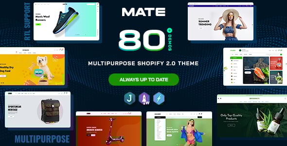 Mate - Multipurpose Shopify 2.0 Theme Mate - Multipurpose Shopify 2.0 Theme
