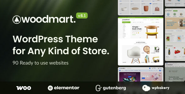 WoodMart - Multipurpose WooCommerce Theme - WooCommerce eCommerce