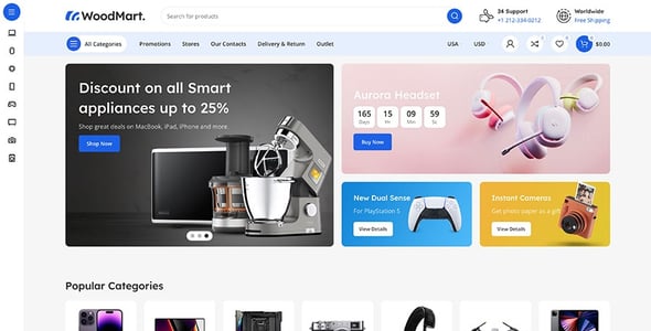 WoodMart - Multipurpose WooCommerce Theme WoodMart - Multipurpose WooCommerce Theme