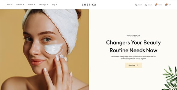 Costica - Beauty & Cosmetics Shopify Theme Costica - Beauty & Cosmetics Shopify Theme
