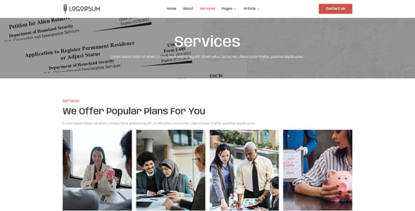 SuccessRatio - Accounting & Tax Firm Elementor Pro Template Kit