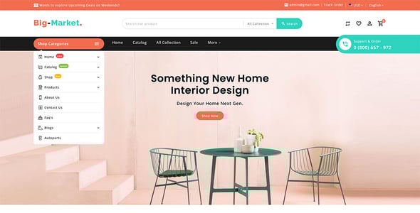 BigMarket - Shopify 2.0 Multi-Purpose Responsive Theme