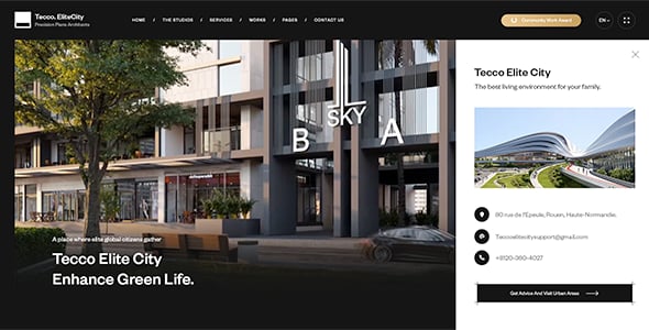 Maiko - Architecture and Interior Design WordPress Theme