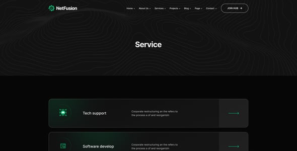 NetFusion - AI-Powered Startup & Technology React Template