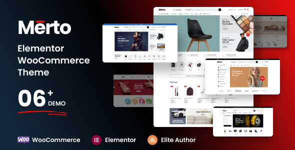 Merto - Multipurpose WooCommerce WordPress Theme - WooCommerce eCommerce