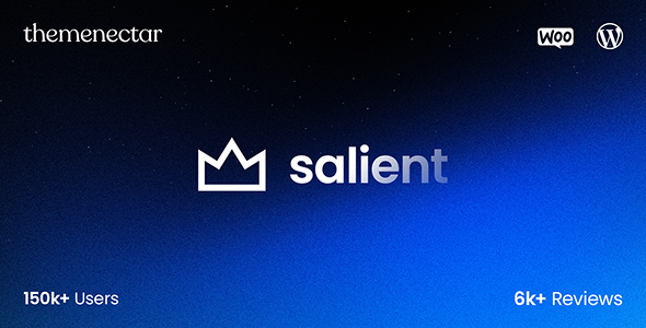 Salient | Creative Multipurpose & WooCommerce Theme - Creative WordPress