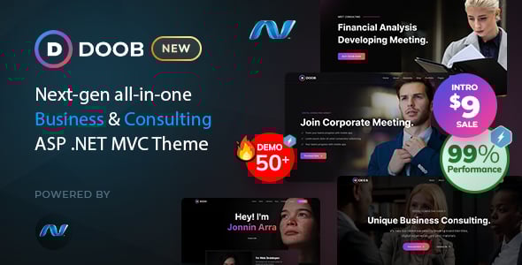 Doob - Business & Consulting ASP .NET MVC 5 Template
