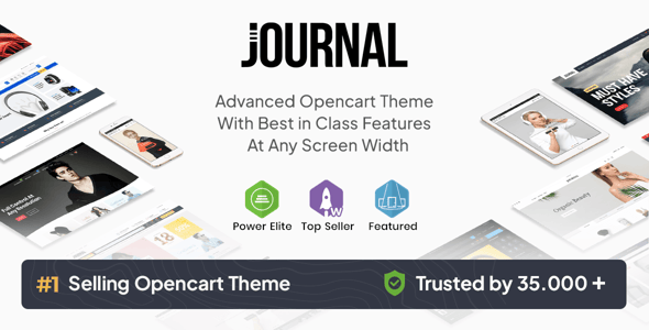 Journal - Advanced Opencart Theme Builder