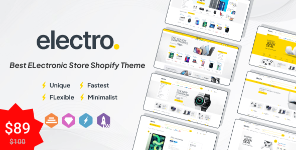 Electro Electronics Store Shopify Theme Electro Electronics Store Shopify Theme