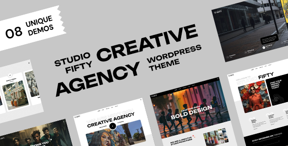 StudioFifty - Creative Agency and Portfolio WordPress Theme - Portfolio Creative