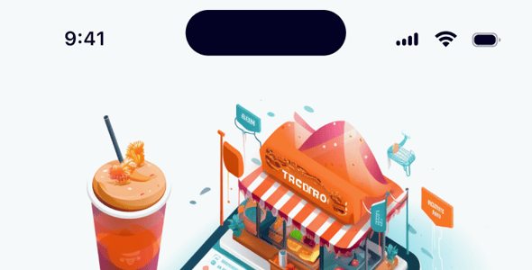 DineHub - Restaurant Food Delivery Angular Mobile App | PWA with Laravel Backend