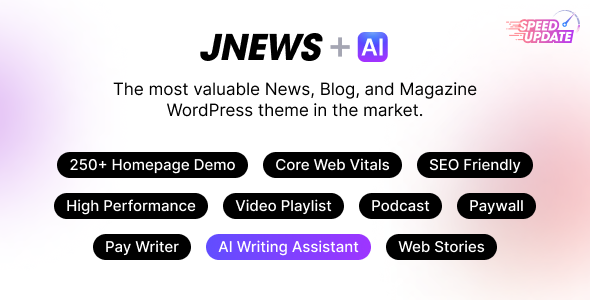 JNews - WordPress Newspaper Magazine Blog AMP Theme - News / Editorial Blog / Magazine