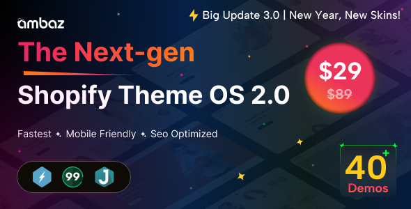 Ambaz - Multipurpose Shopify Theme OS 2.0 - RTL support - Fashion Shopify